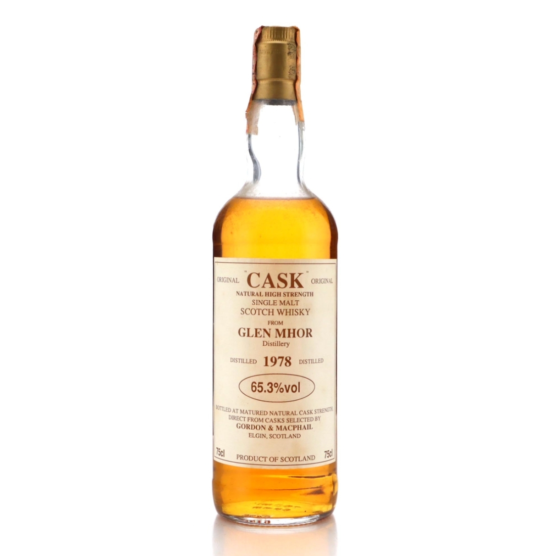 Image for Glen Mhor 1978 Original 'CASK'
