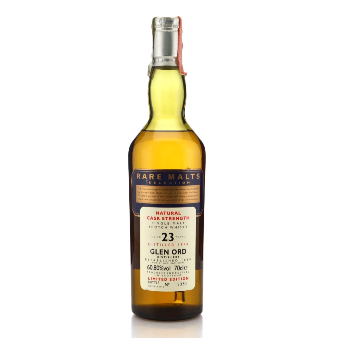 Image for Glen Ord 1974 Rare Malts Selection 23 Year Old