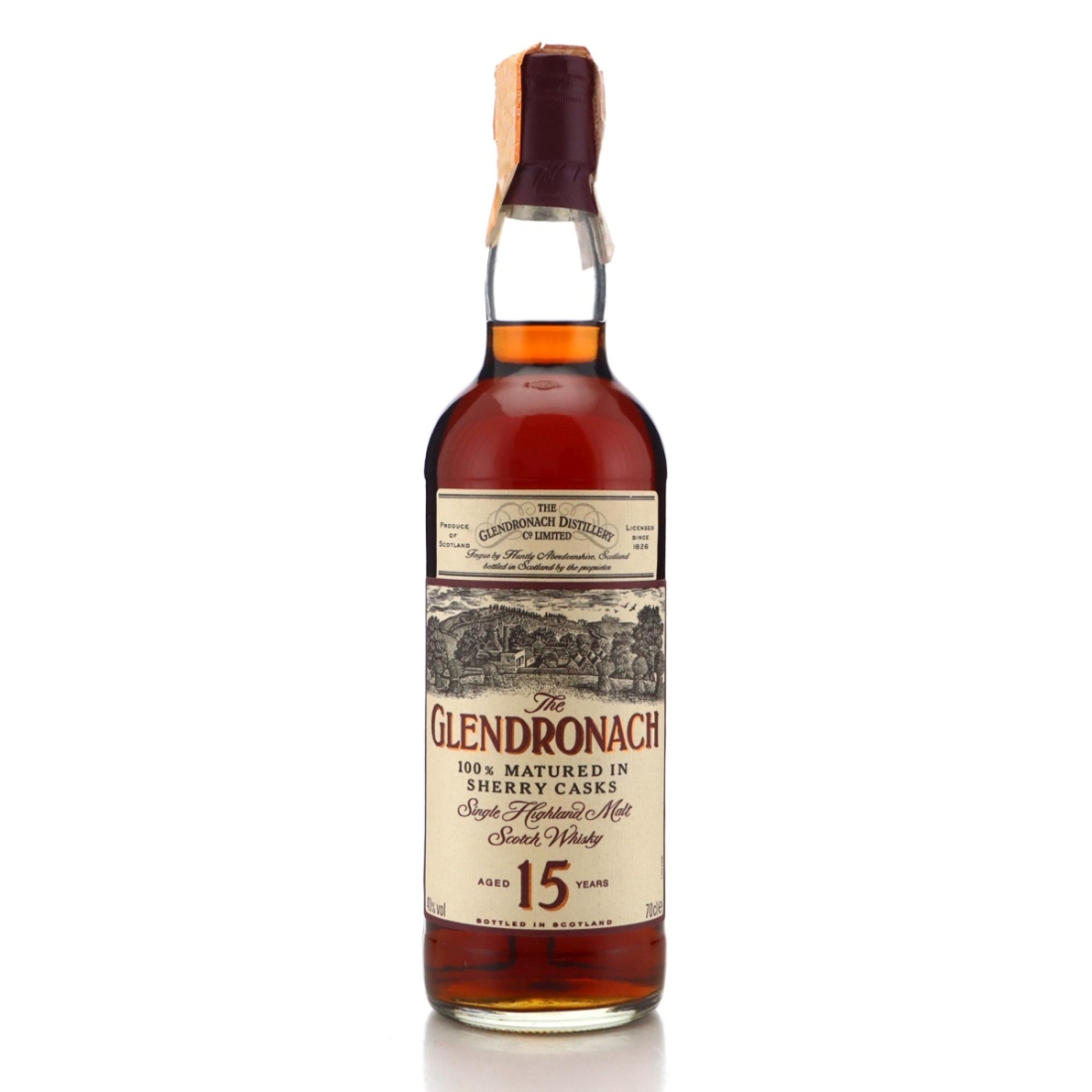 Image for Glendronach 15 Year Old 100% Matured in Sherry Casks