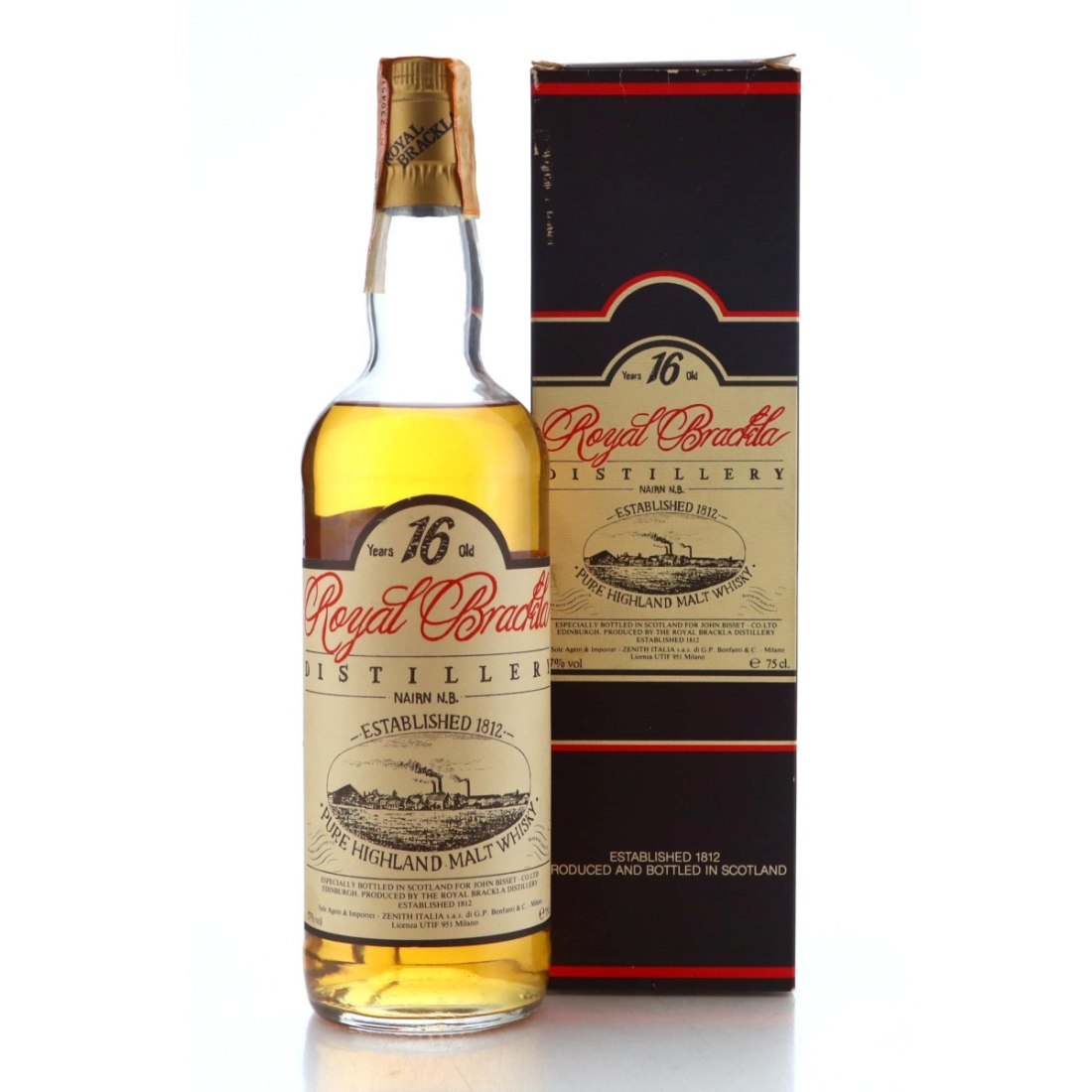 Image for Royal Brackla 16 Year Old - John Bissett & Co