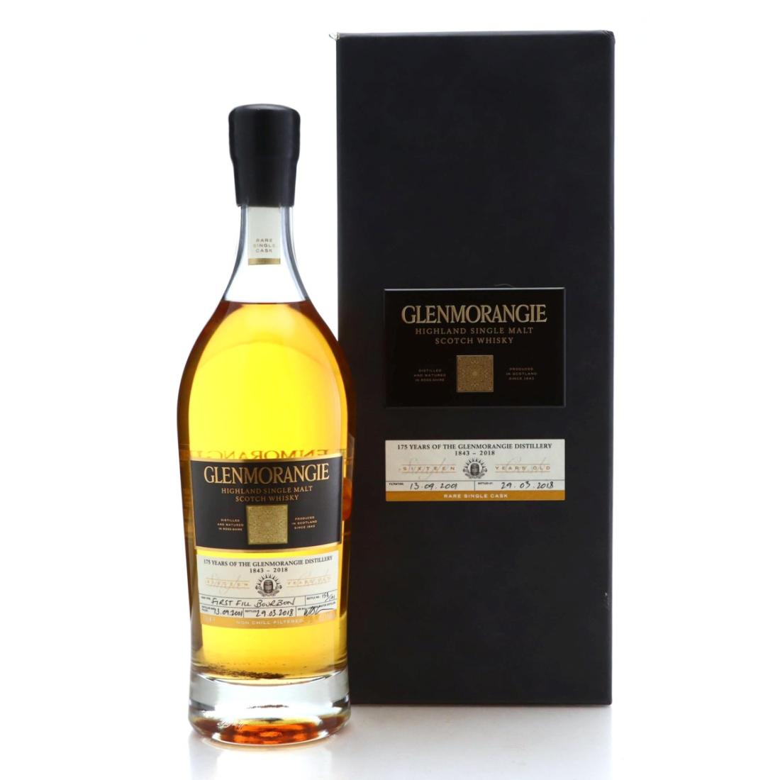 Glenmorangie 2001 Rare Single Cask 16 Year Old 175th Anniversary
