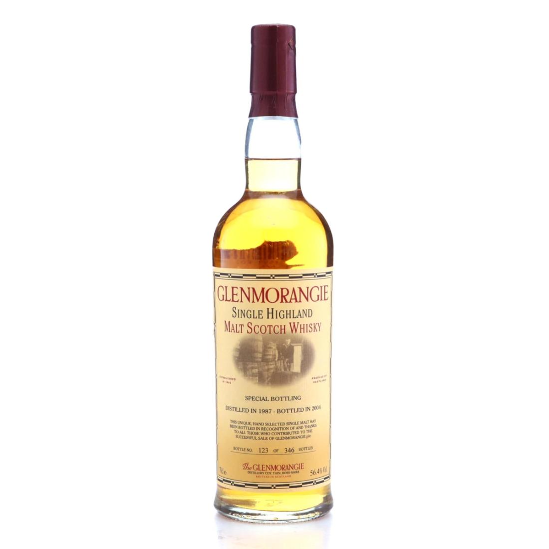 Glenmorangie 1987 Special Bottling The Succesful Sale of Glenmorangie plc