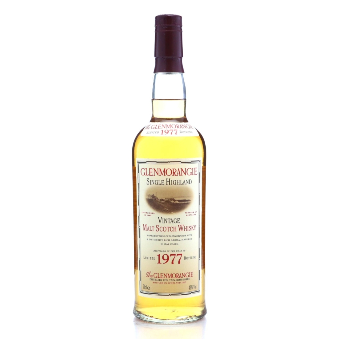 Image for Glenmorangie 1977 Limited Bottling