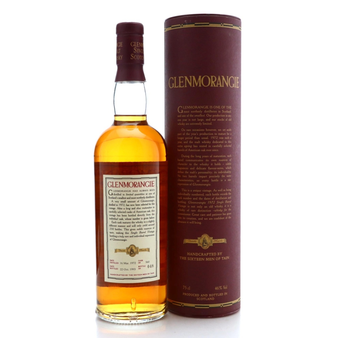 Image for Glenmorangie 1972 Single Barrel Vintage 