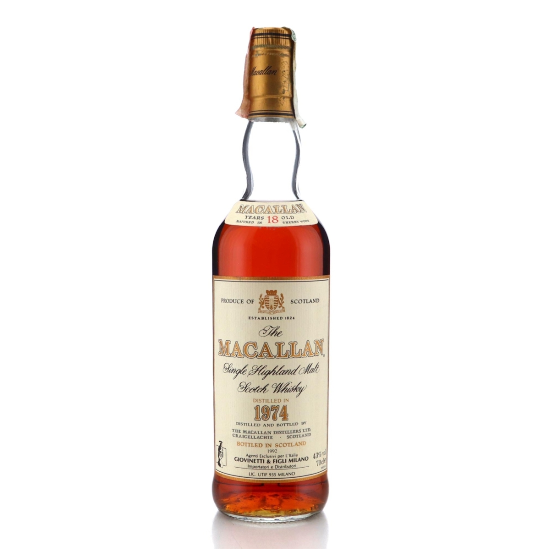 Image for Macallan 1974 18 Year Old