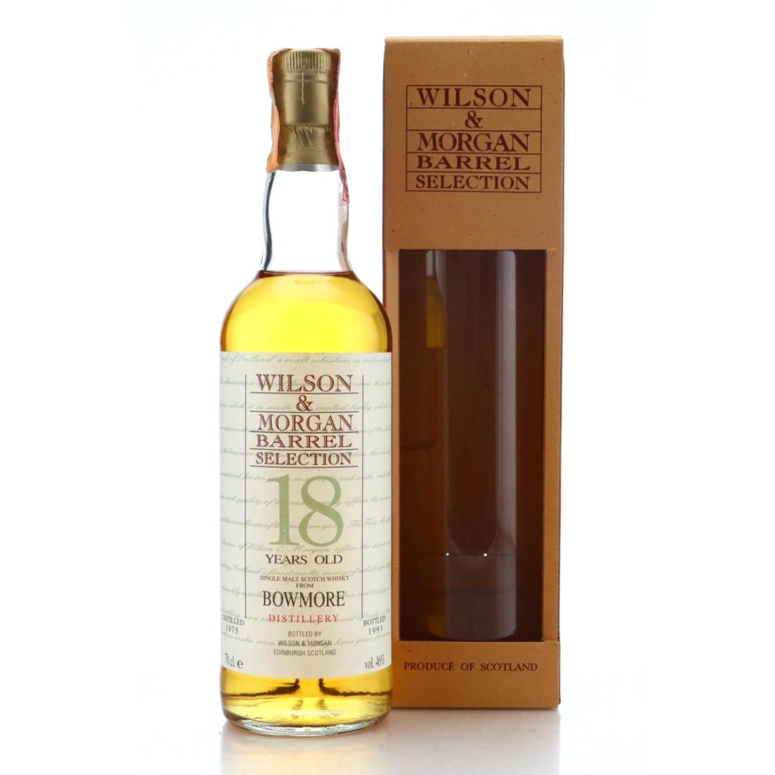 Bowmore 1975 Wilson Morgan Barrel Selection 18 Year Old
