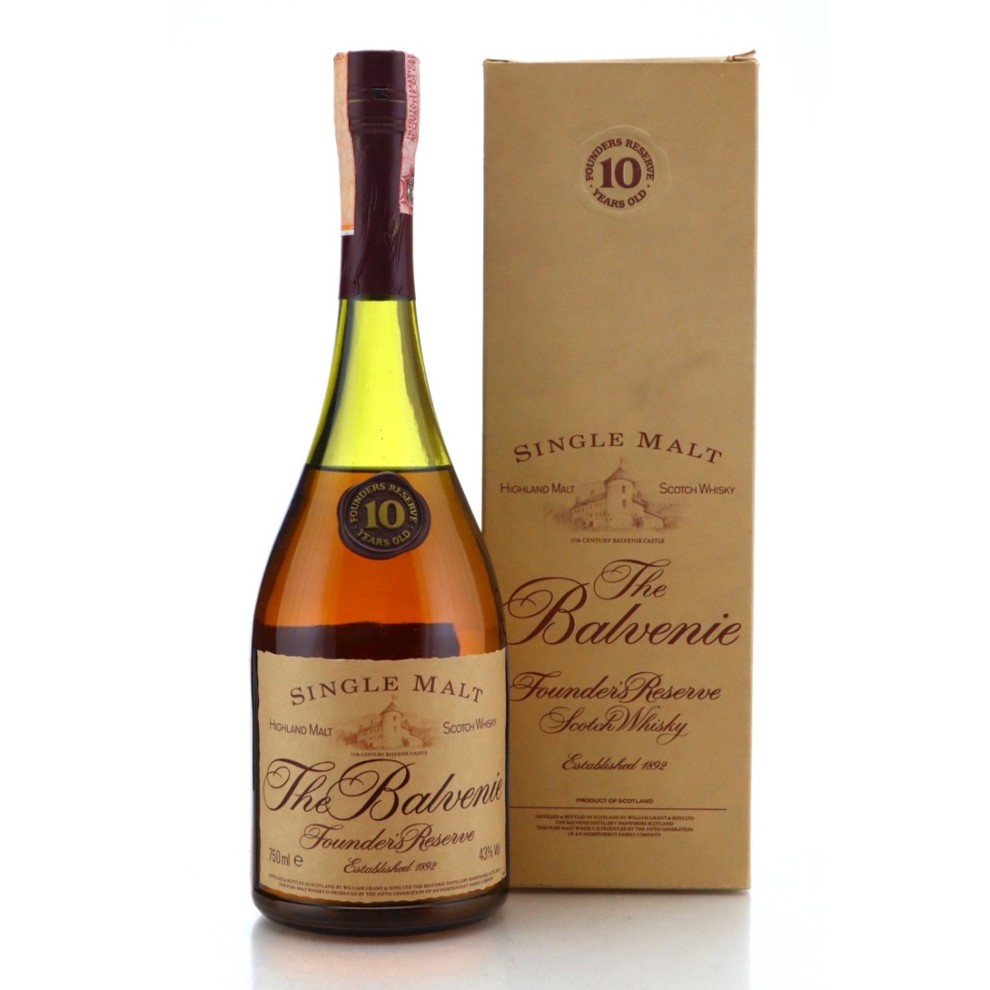 Image for Balvenie Founder's Reserve 10 Year Old