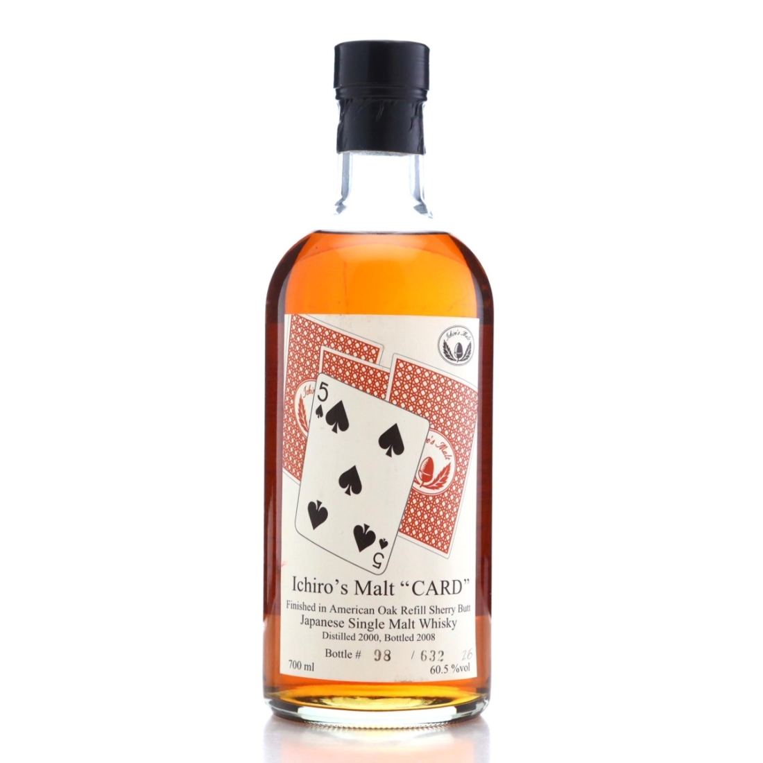 Image for Hanyu 2000 Ichiro's Malt Card Series - Five of Spades