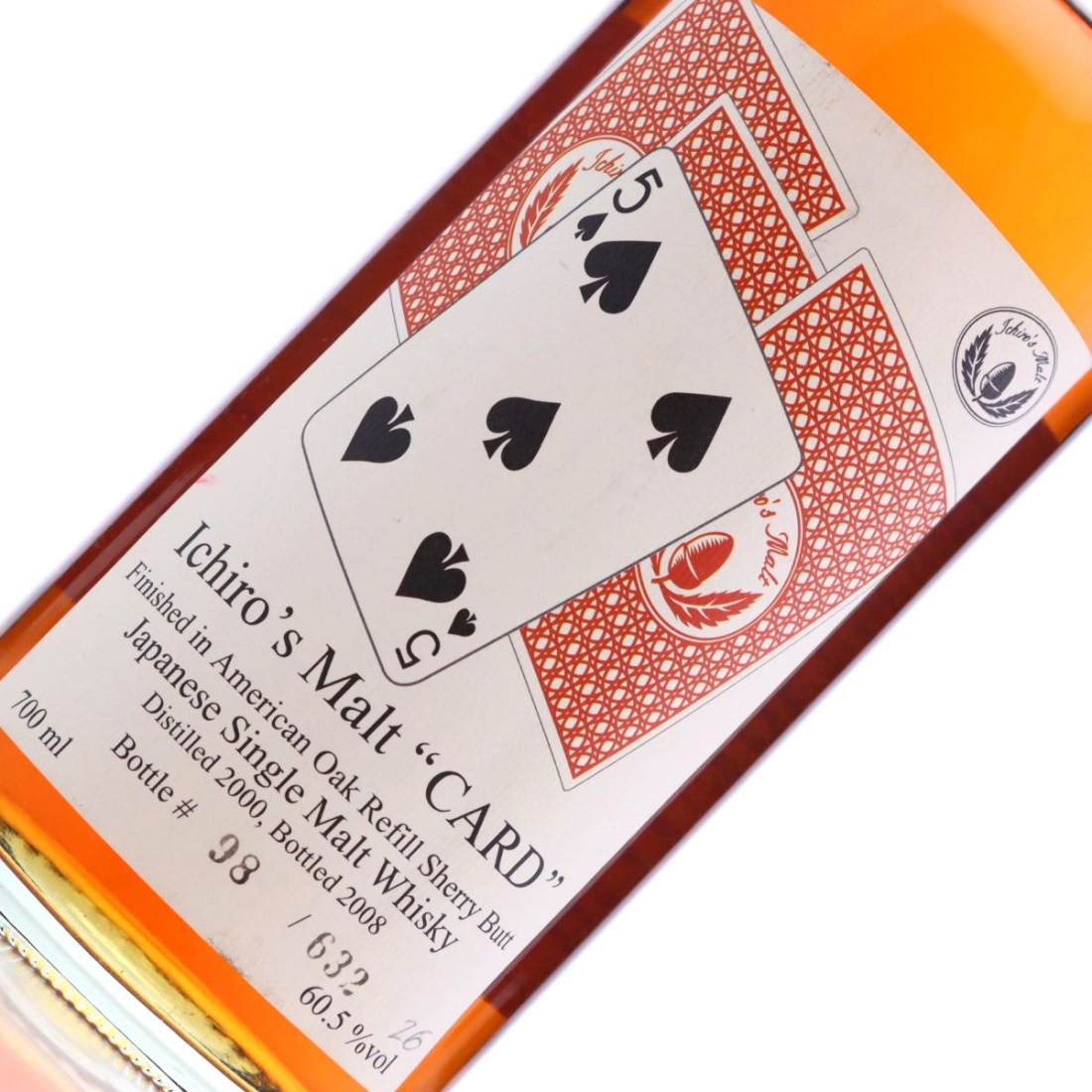Image for Hanyu 2000 Ichiro's Malt Card Series - Five of Spades