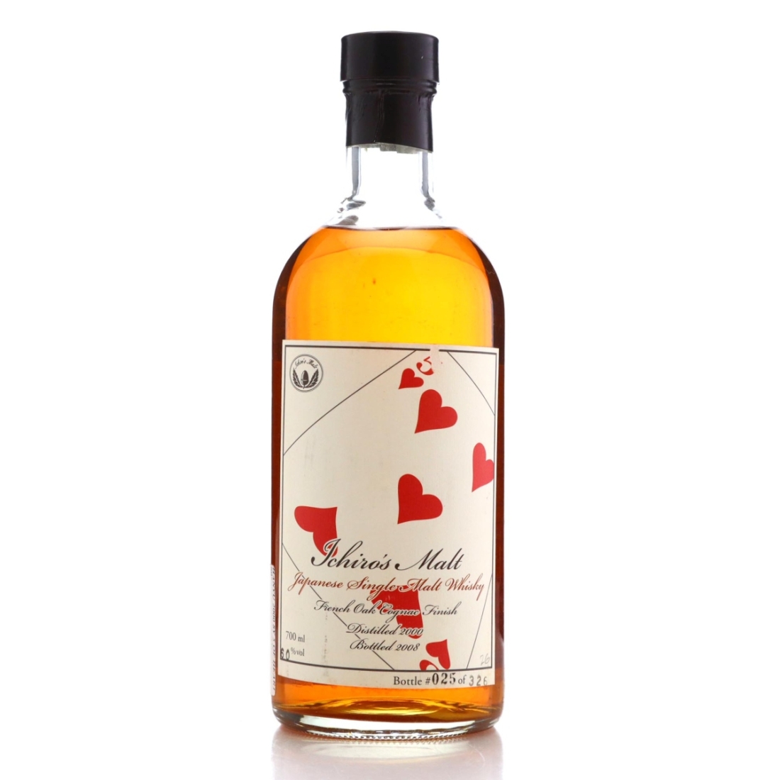 Image for Hanyu 2000 Ichiro's Malt 'Card' #9100 / Five of Hearts