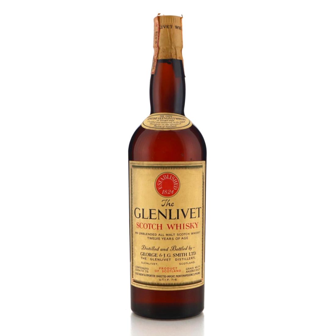 Glenlivet 12 Year Old