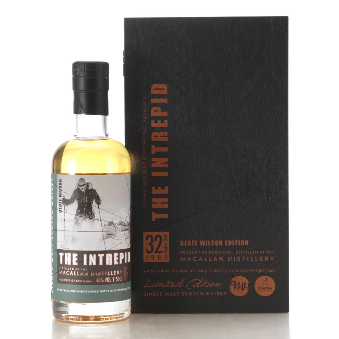 Macallan 1989 The Intrepid 32 Year Old - Geoff Wilson Edition Whisky ...