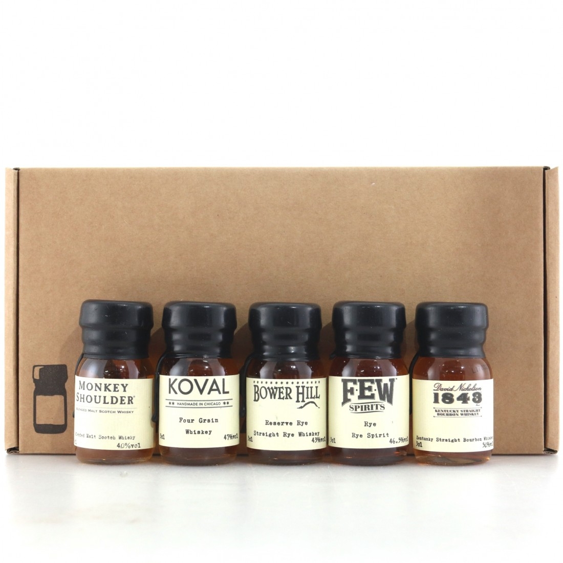 American Whiskey & Blended Malt Drinks by the Dram Sample x 5