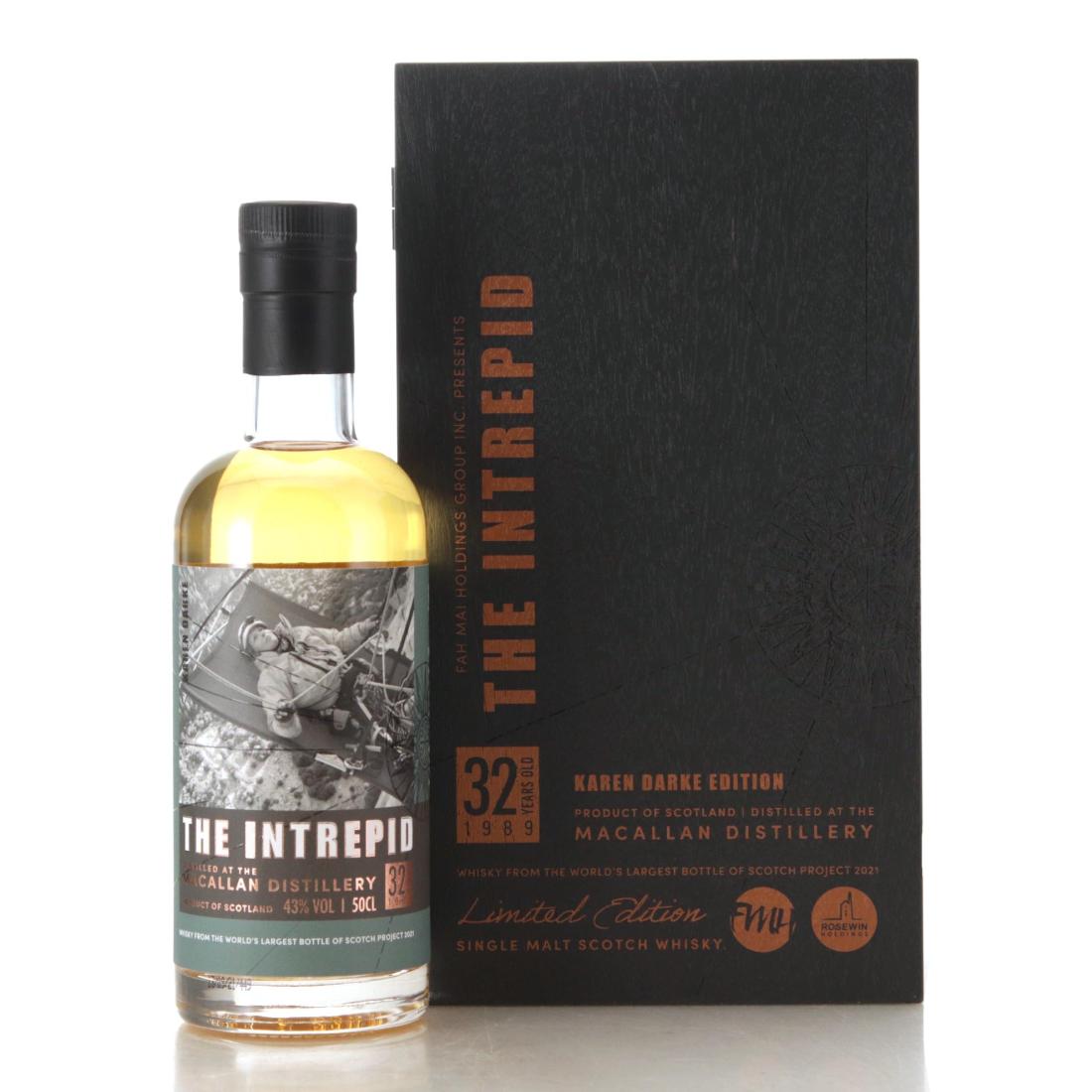 Macallan 1989 The Intrepid 32 Year Old - Karen Darke Edition