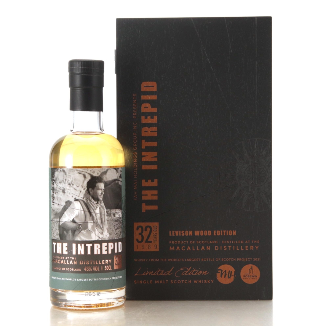 Macallan 1989 The Intrepid 32 Year Old - Levison Wood Edition