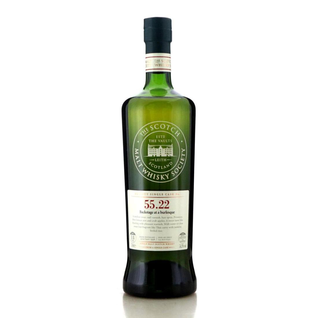 Royal Brackla 1998 SMWS 14 Year Old 552 Backstage at a burlesque