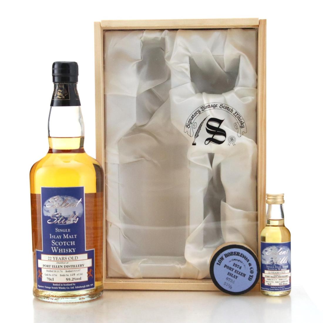 Port Ellen 1974 Silent Stills 22 Year Old Gift Pack