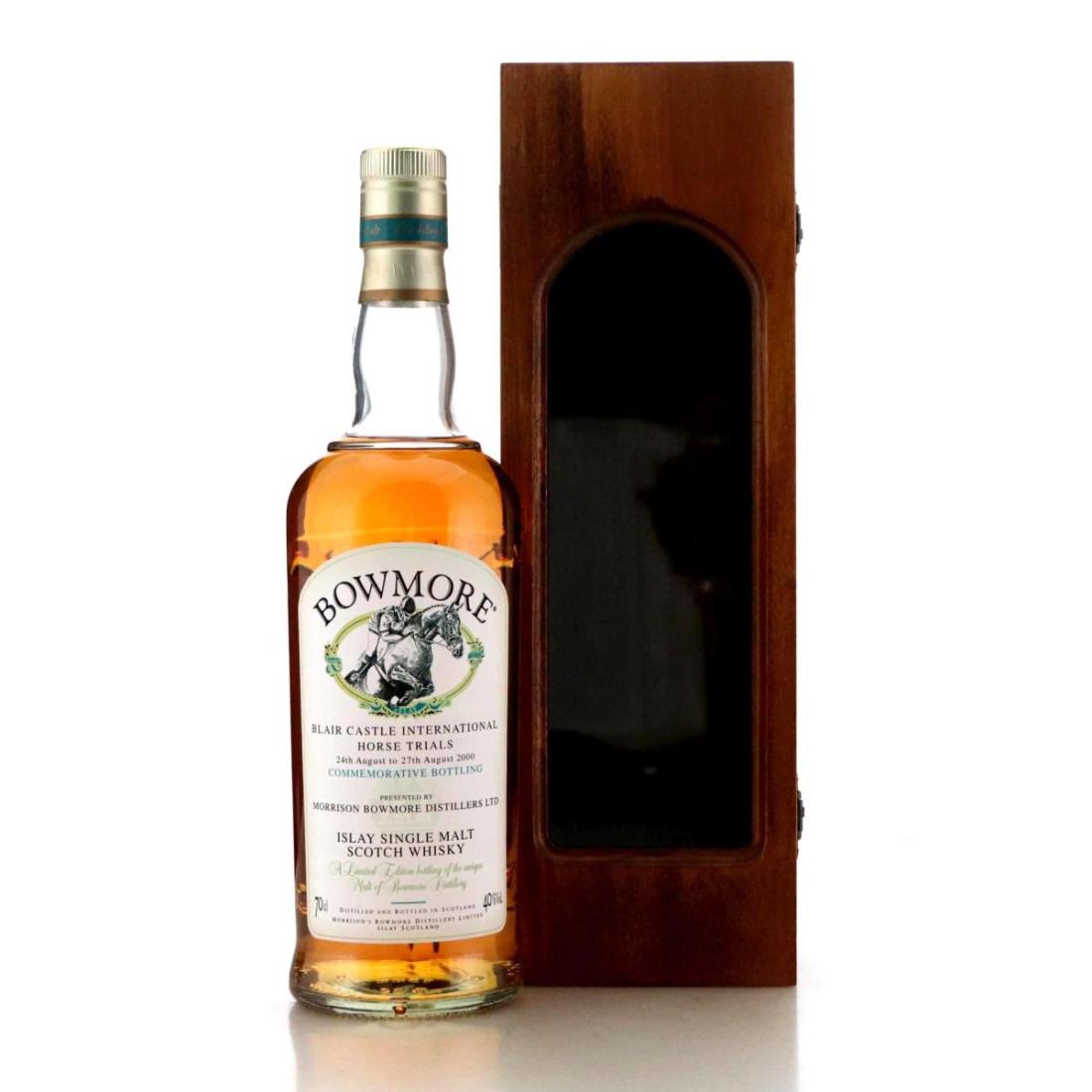 Bowmore Blair Castle International Horse Trials, 40% whisky bottle