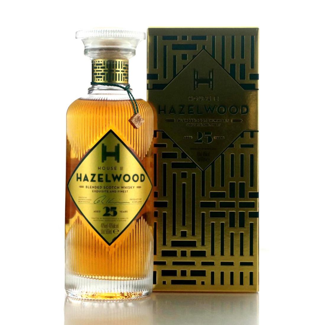 House of Hazelwood 25 Year Old 50cl, American Oak Cask, 2016, 40% whisky bottle