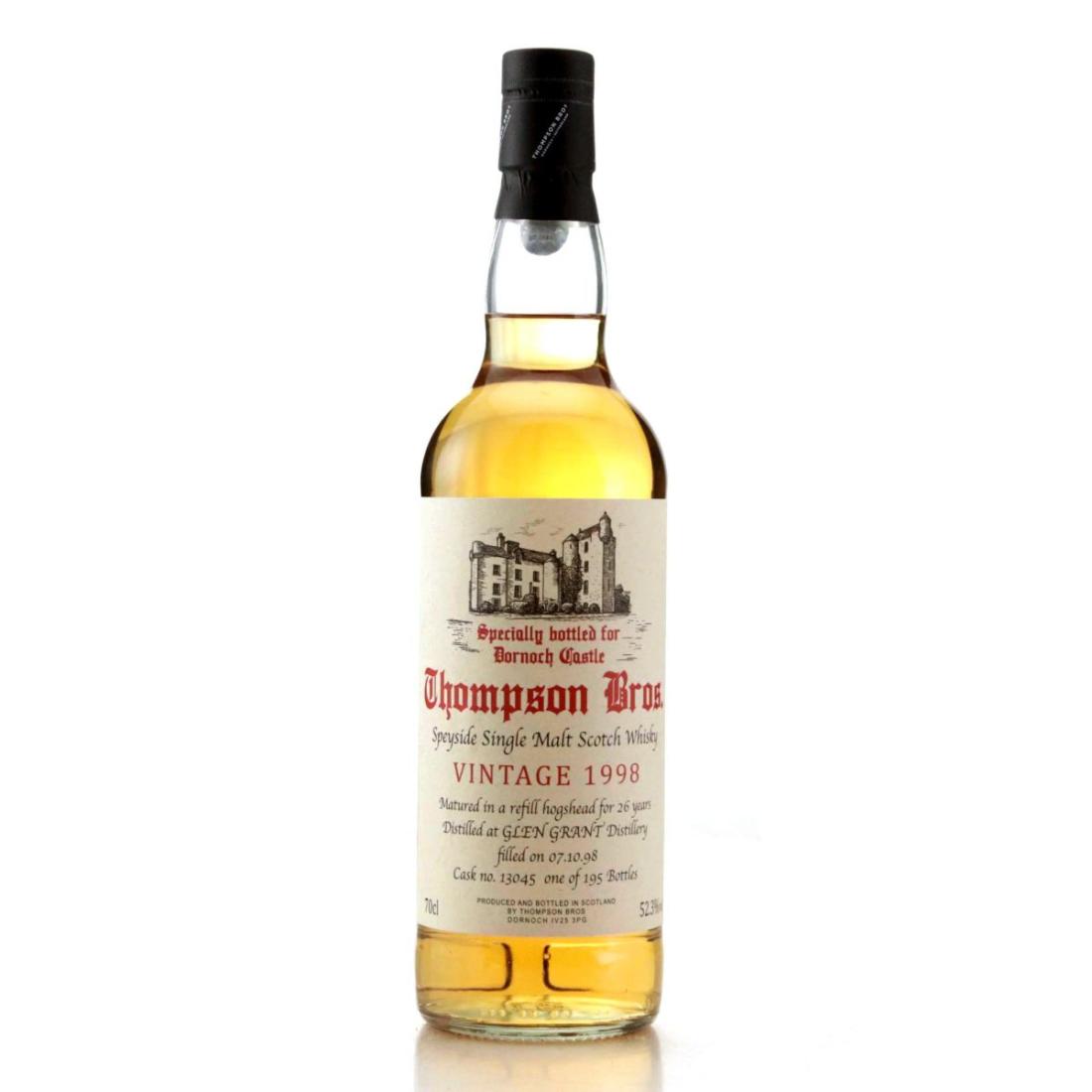 Glen Grant 1998 Thompson Bros 26 Year Old