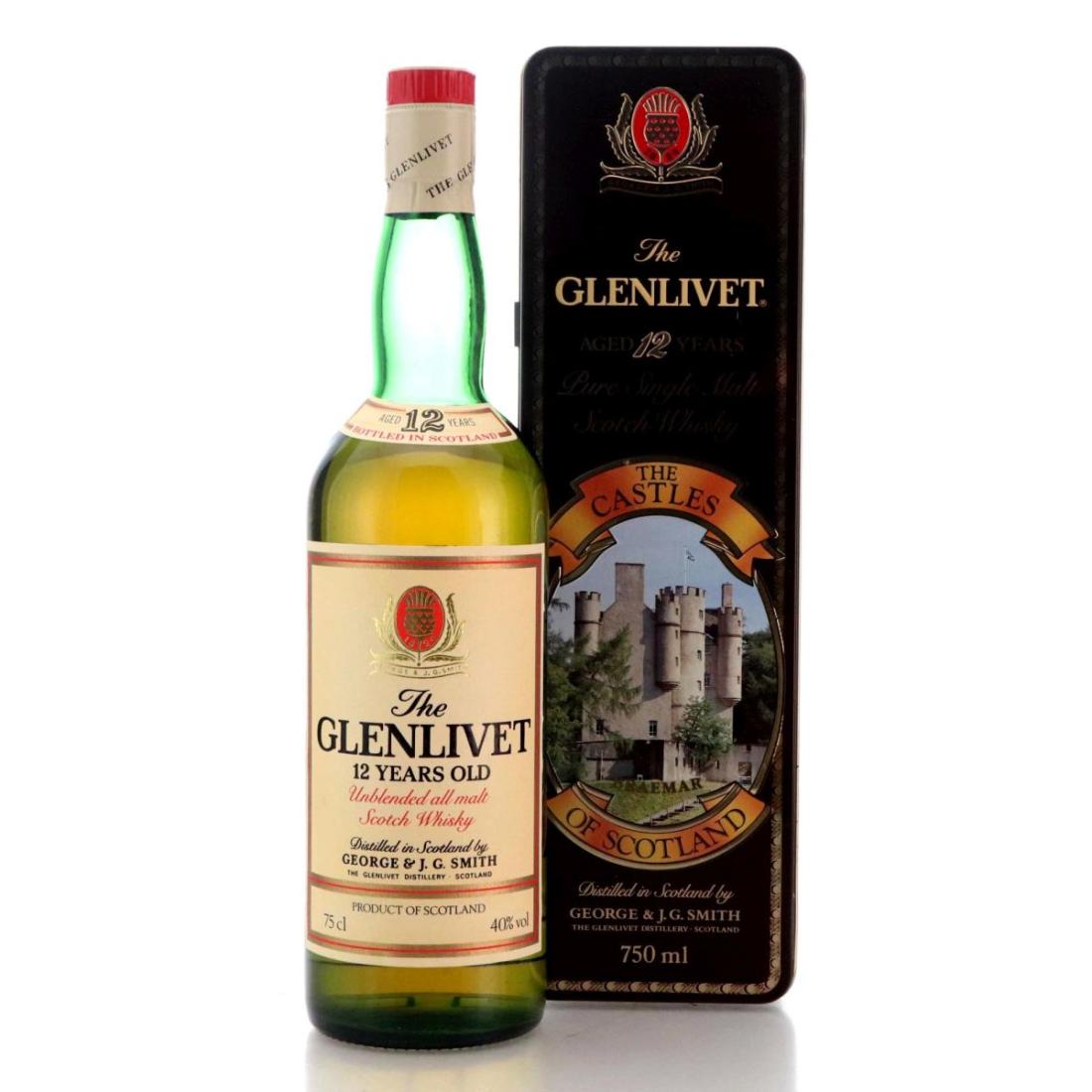 Glenlivet 12 Year Old The Castles of Scotland Braemar