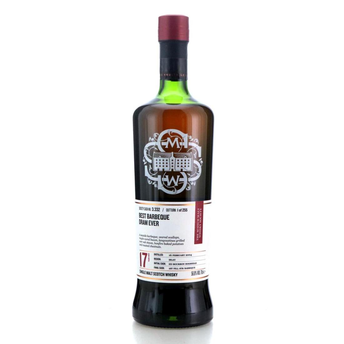 Bowmore 2004 SMWS 17 Year Old 3332 Best barbeque dram ever