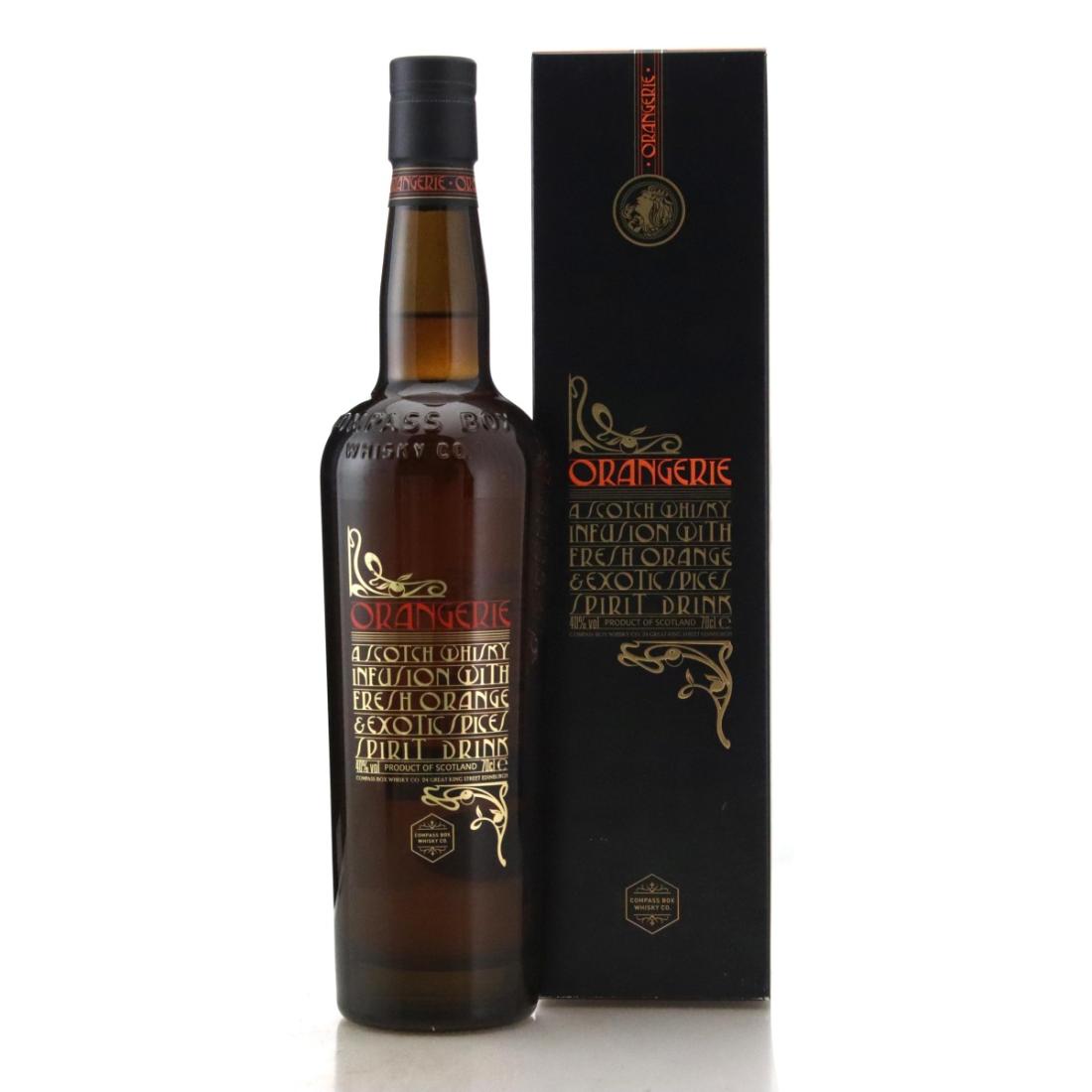 Compass Box Orangerie, 40% whisky bottle