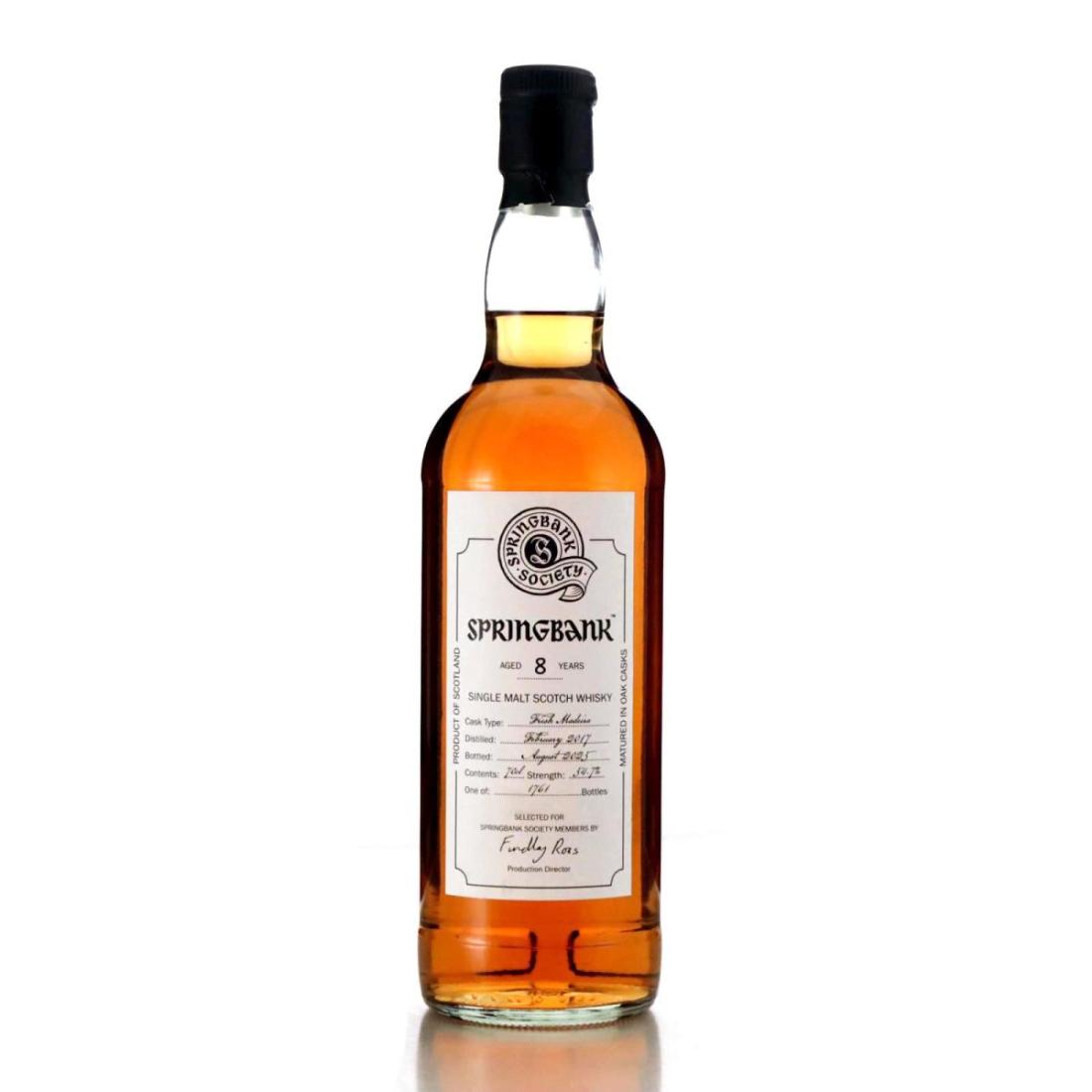 Springbank 2017 Springbank Society 8 Fresh Madeira
