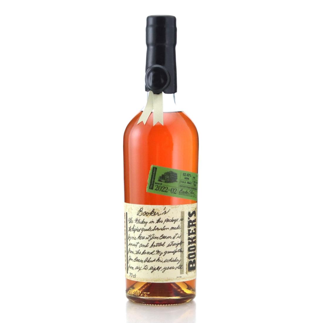 Booker's The Lumberyard Batch 7 Year Old, American Oak Cask, Batch No. 2022-02, 2022, 62.4% whisky bottle