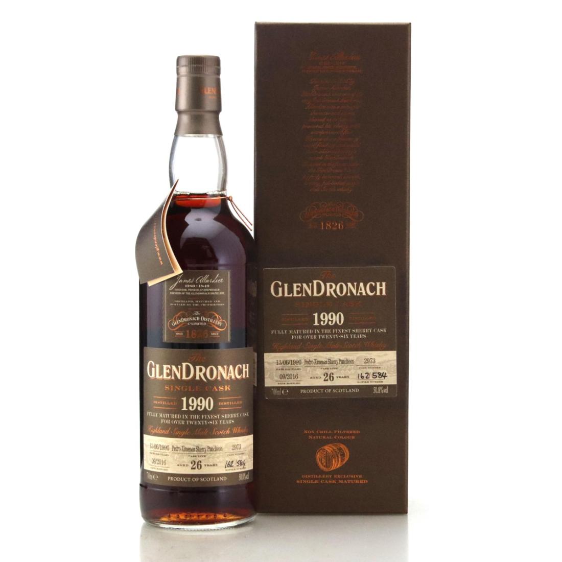 Glendronach 1990 Single Cask 26 Year Old