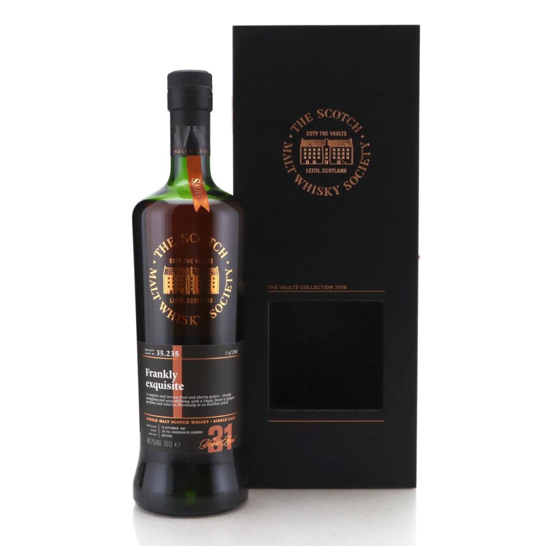 Glen Moray 1987 SMWS 31 Year Old 35235 Frankly exquisite