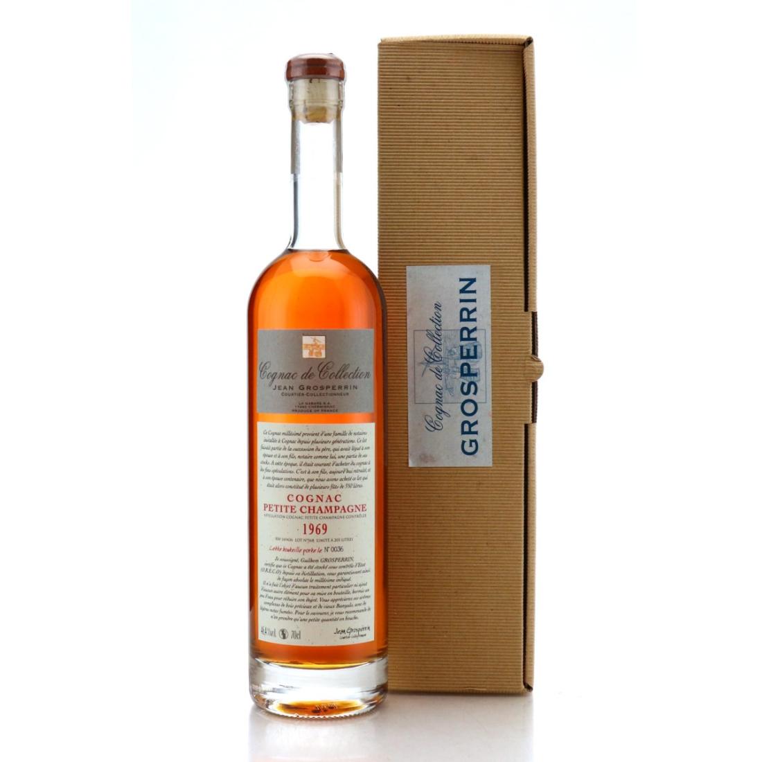 Jean Grosperrin 1969 Petite Champagne Cognac Lot No568