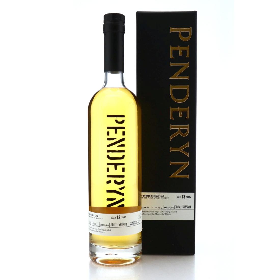 Penderyn 2010 ExBourbon Single Cask 13 Year Old