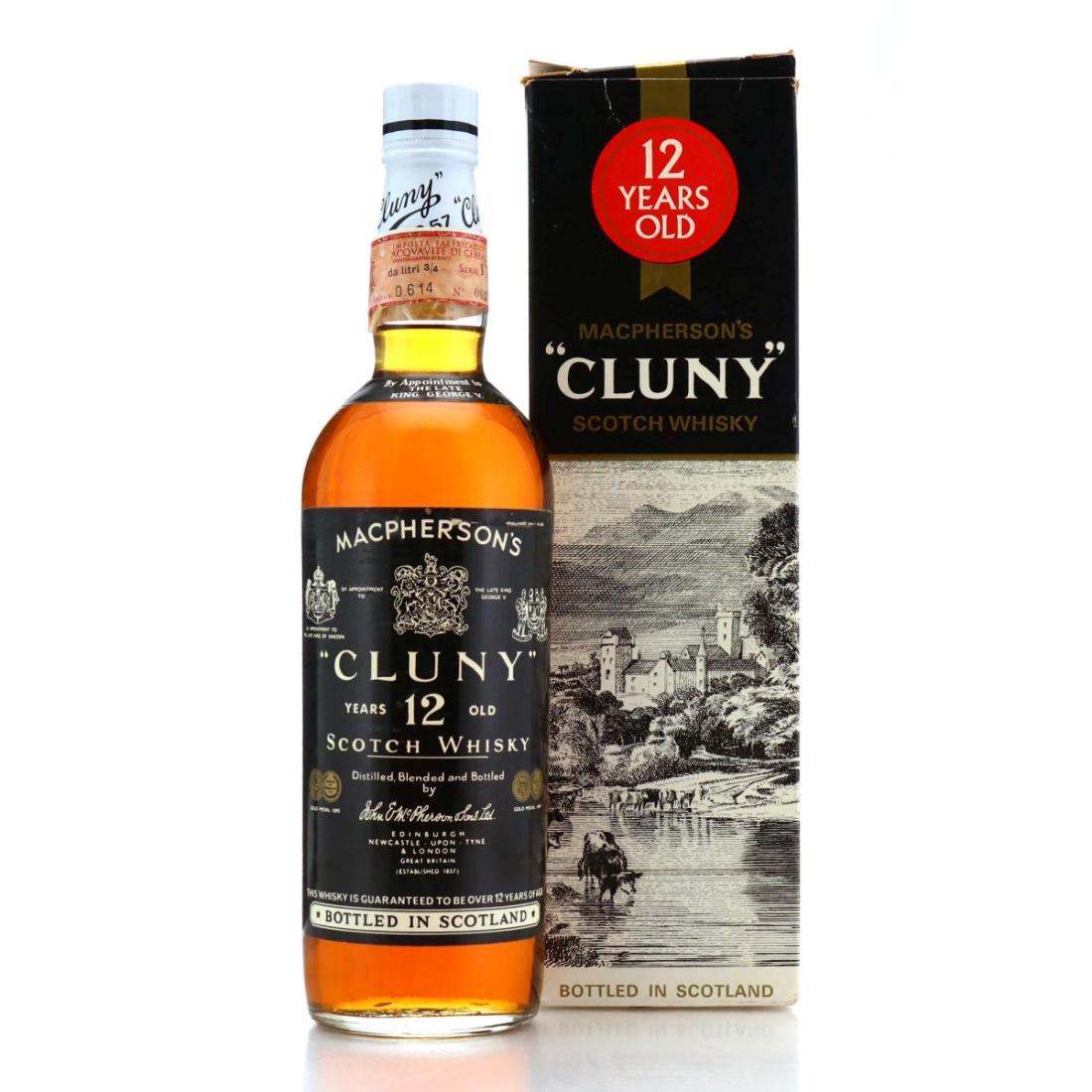 Cluny 12 Year Old Scotch Whisky