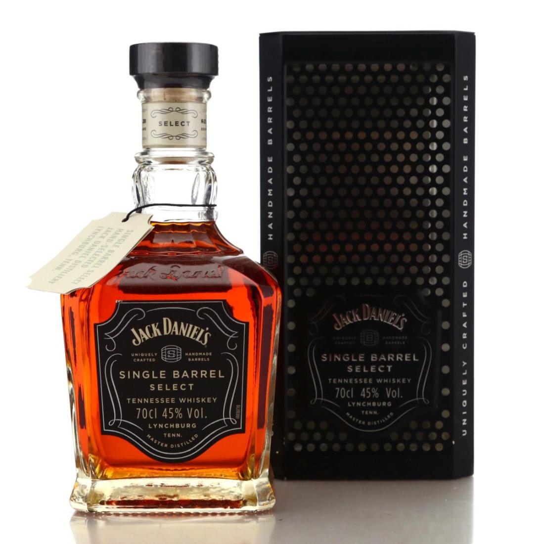 Jack Daniel's Single Barrel Select, New Charred Oak Cask, Cask #00484, 45% whisky bottle