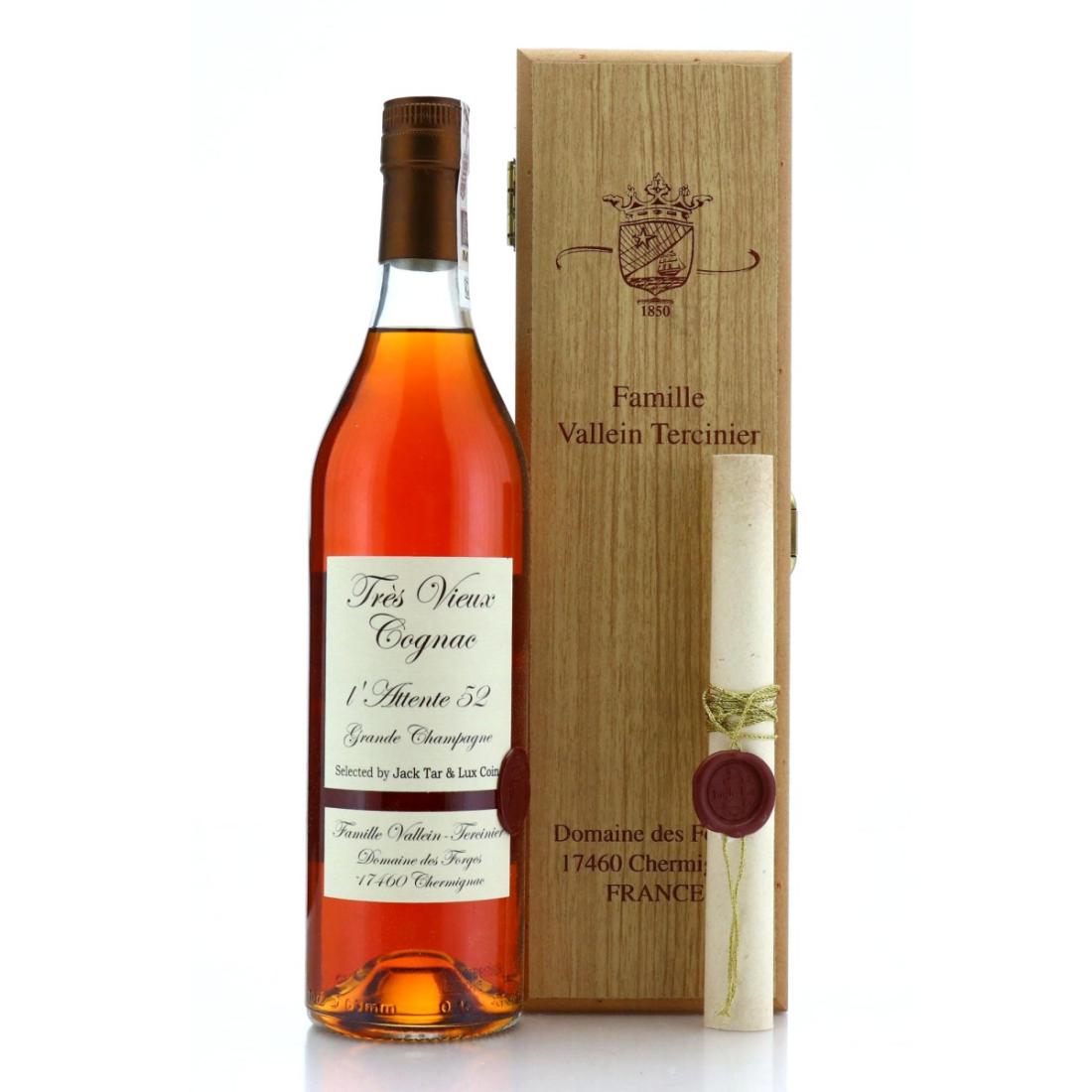 Famille Valleintercinier Lattente 52 Tres Vieux Cognac