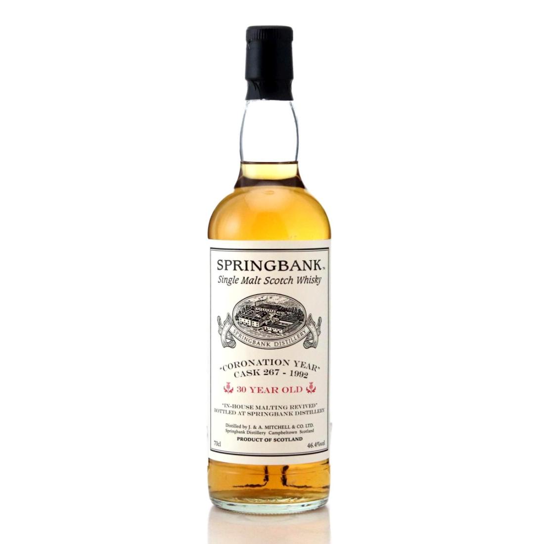 Springbank 1992 Coronation Year 30 Year Old