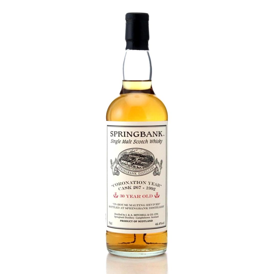 Springbank 1992 Coronation Year 30