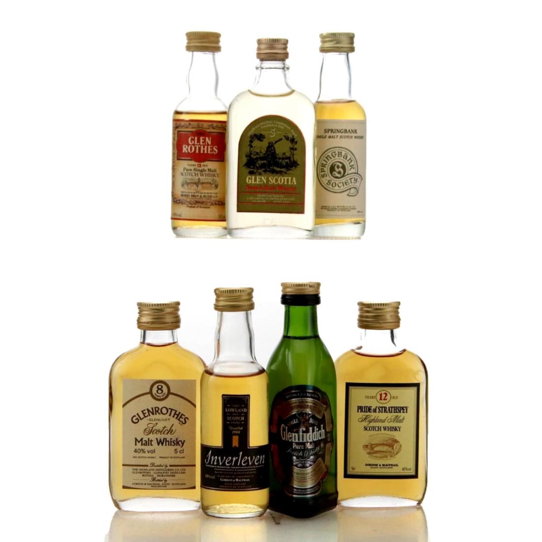 Single Malt Miniatures x 7 includes Springbank | Whisky Auctioneer