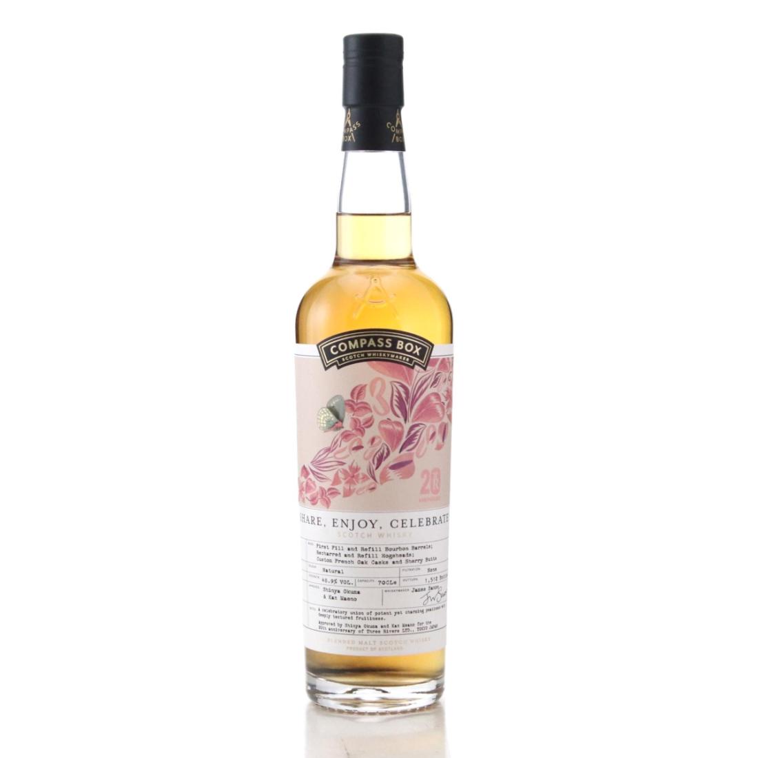 Compass Box Share Enjoy Celebrate Blended Malt