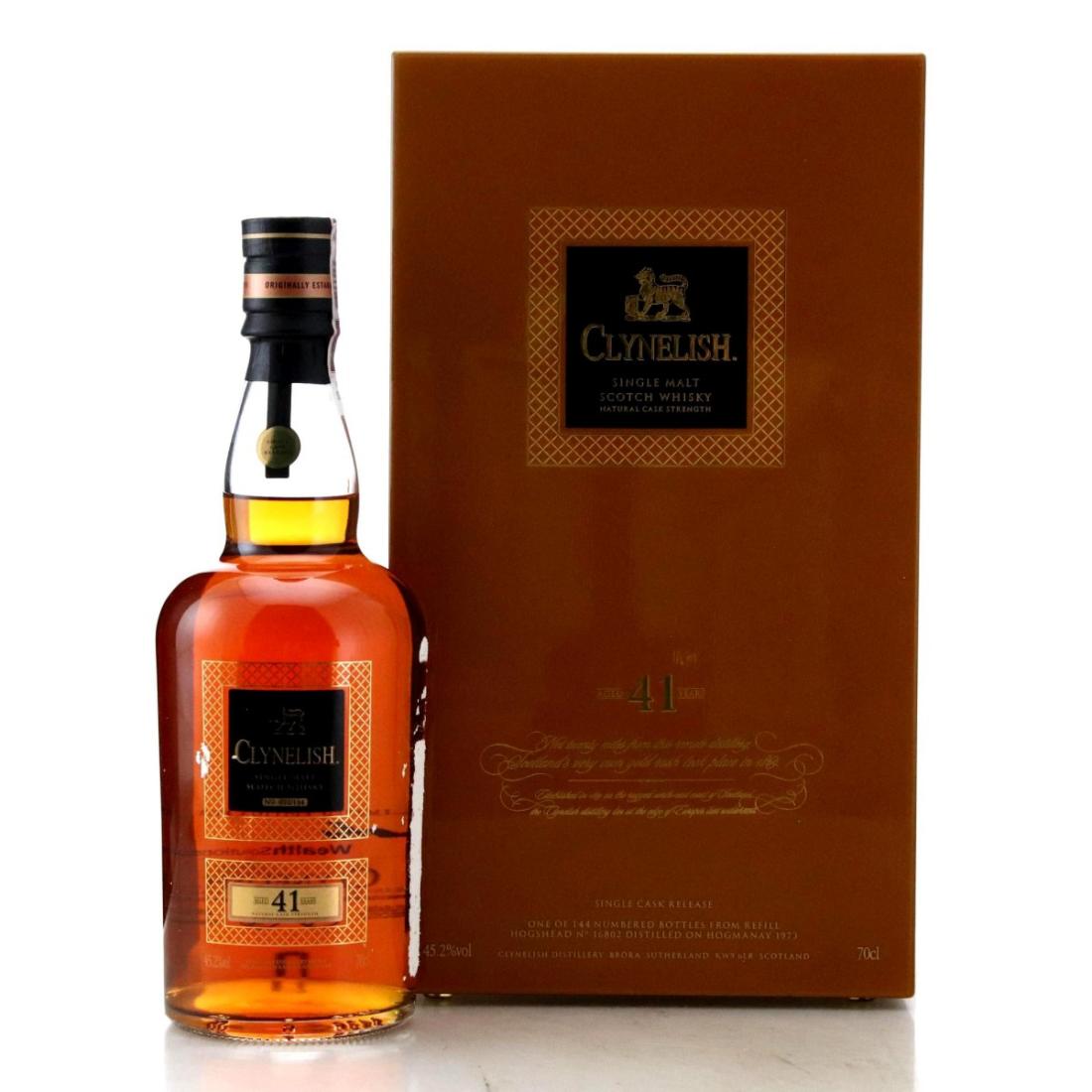 Clynelish 1973 Single Cask Release 41 Year Old