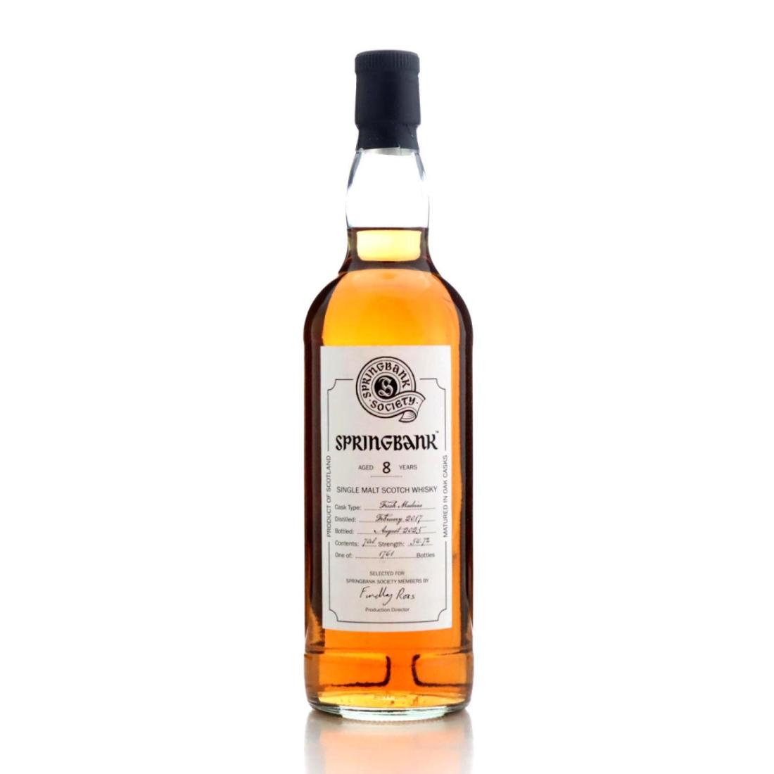 Image for Springbank 2017 Springbank Society 8 Year Old - Fresh Madeira
