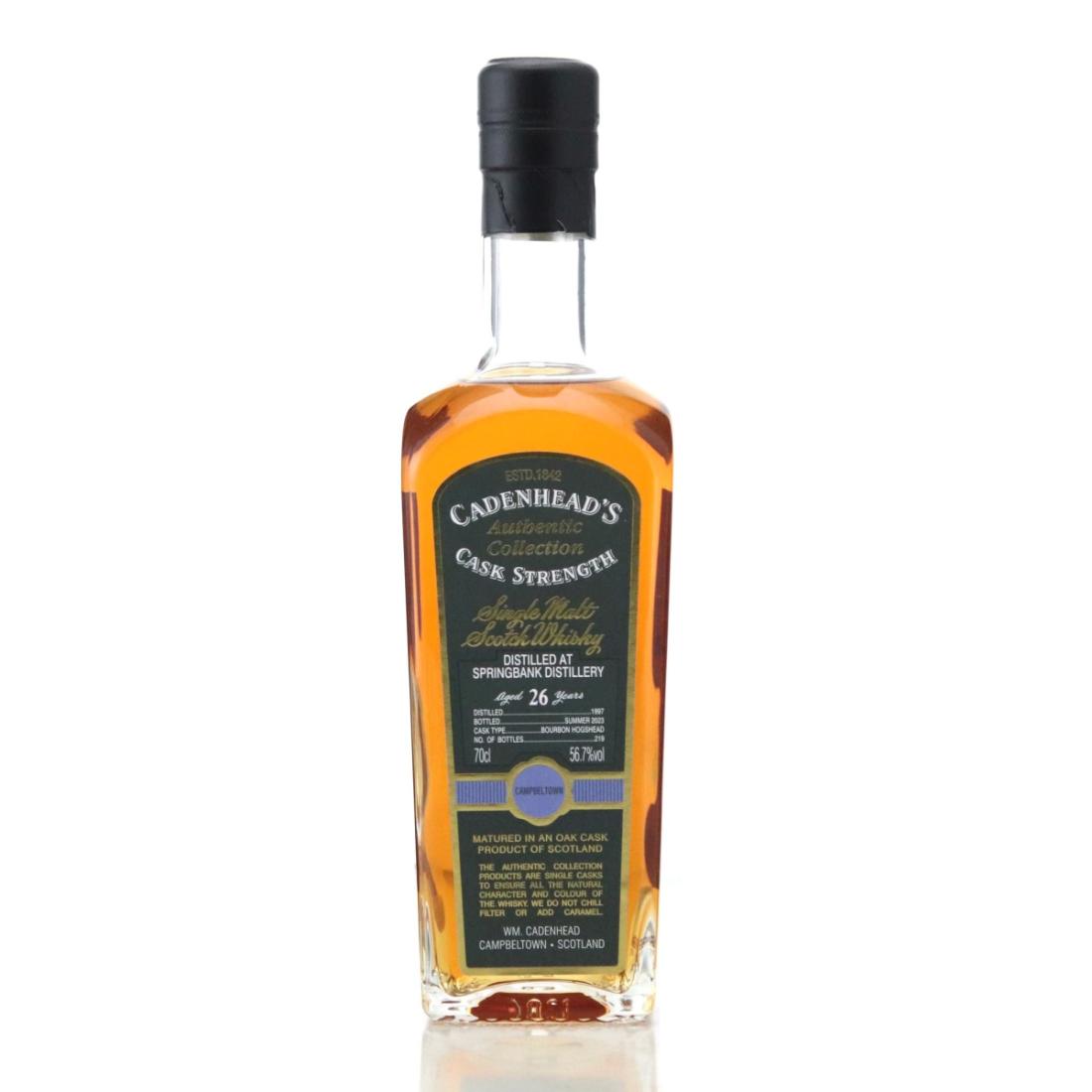 Springbank 1997 Cadenheads Authentic Collection 26