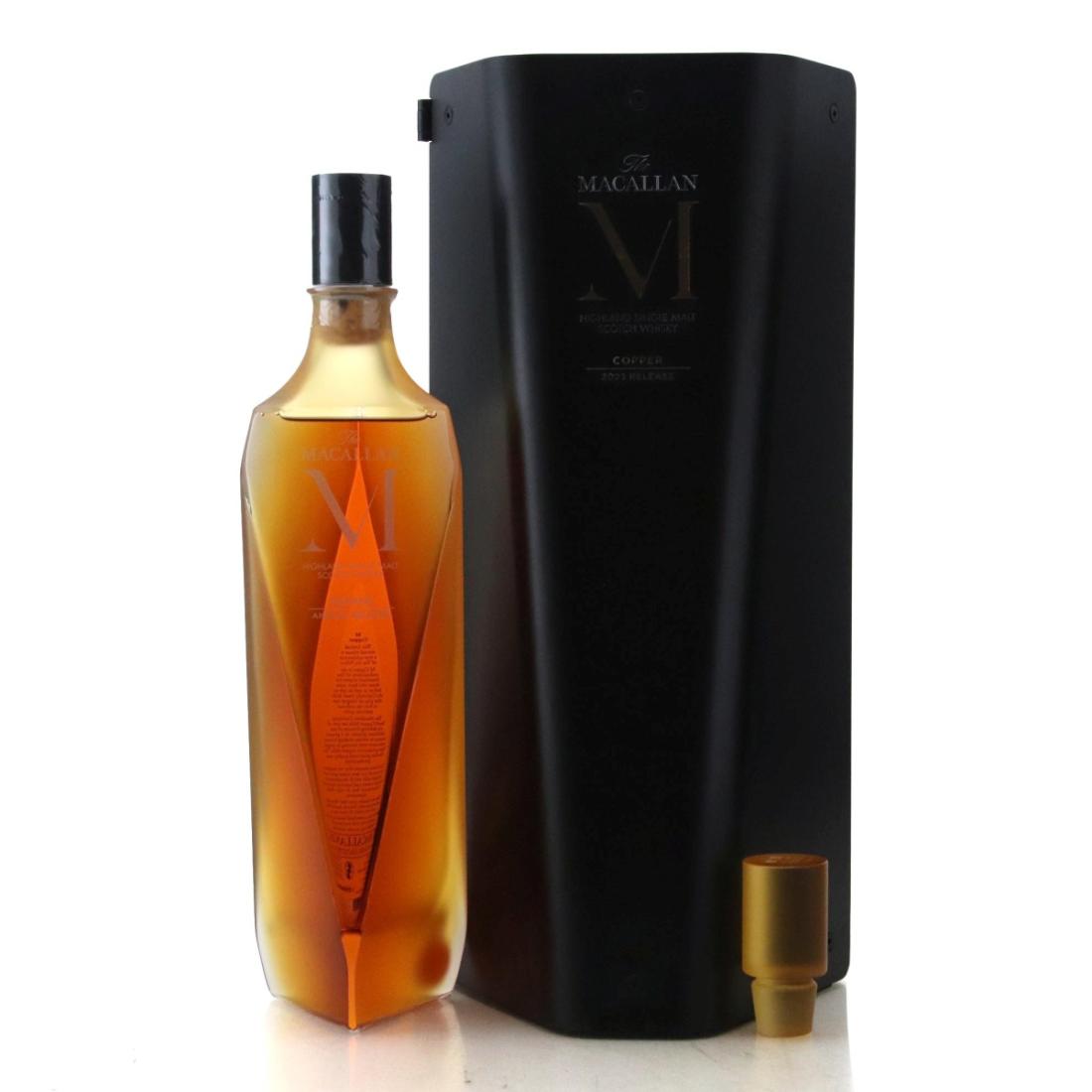 Macallan M Copper 2023 Release Lalique Decanter