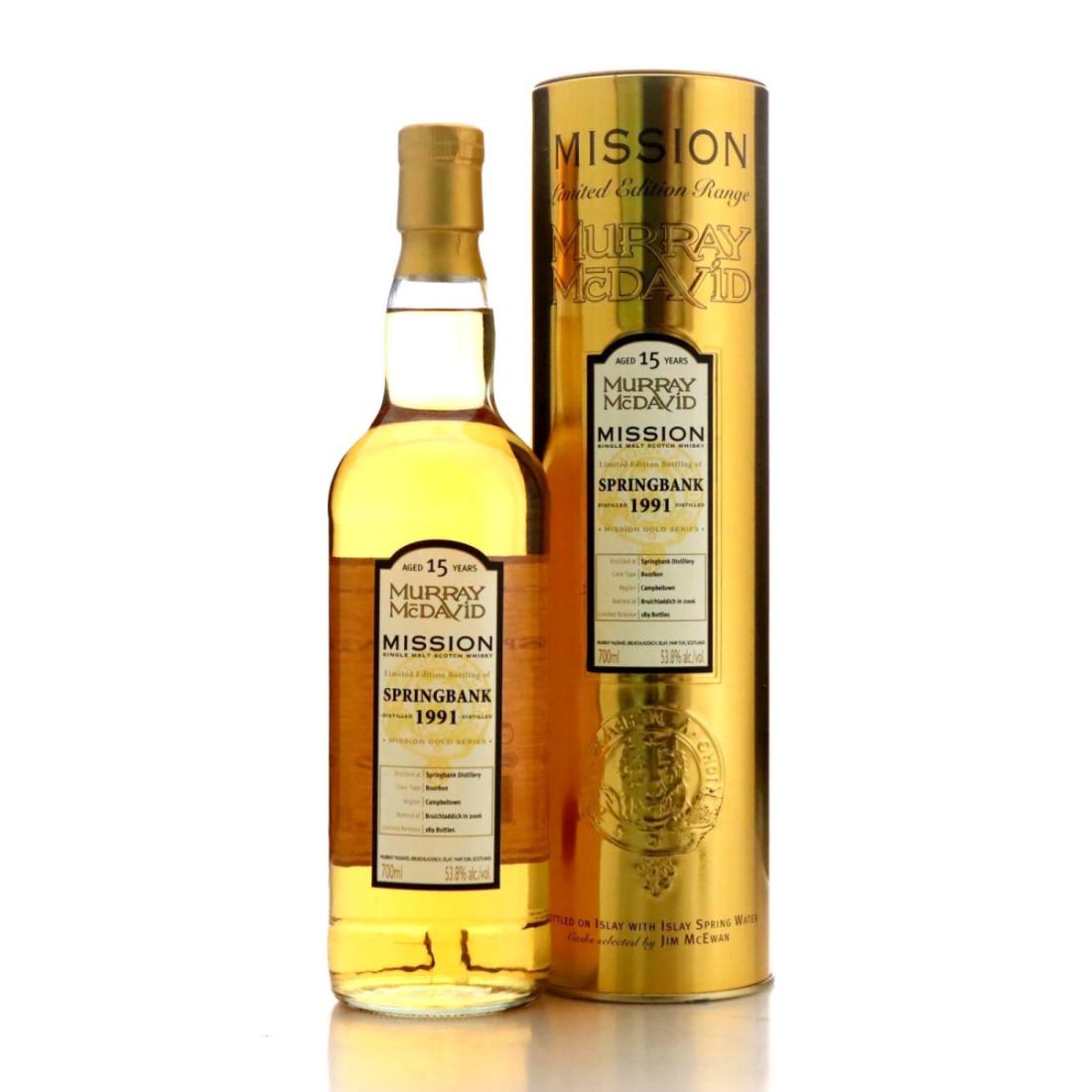 Springbank 1991 Mission Gold Series 15