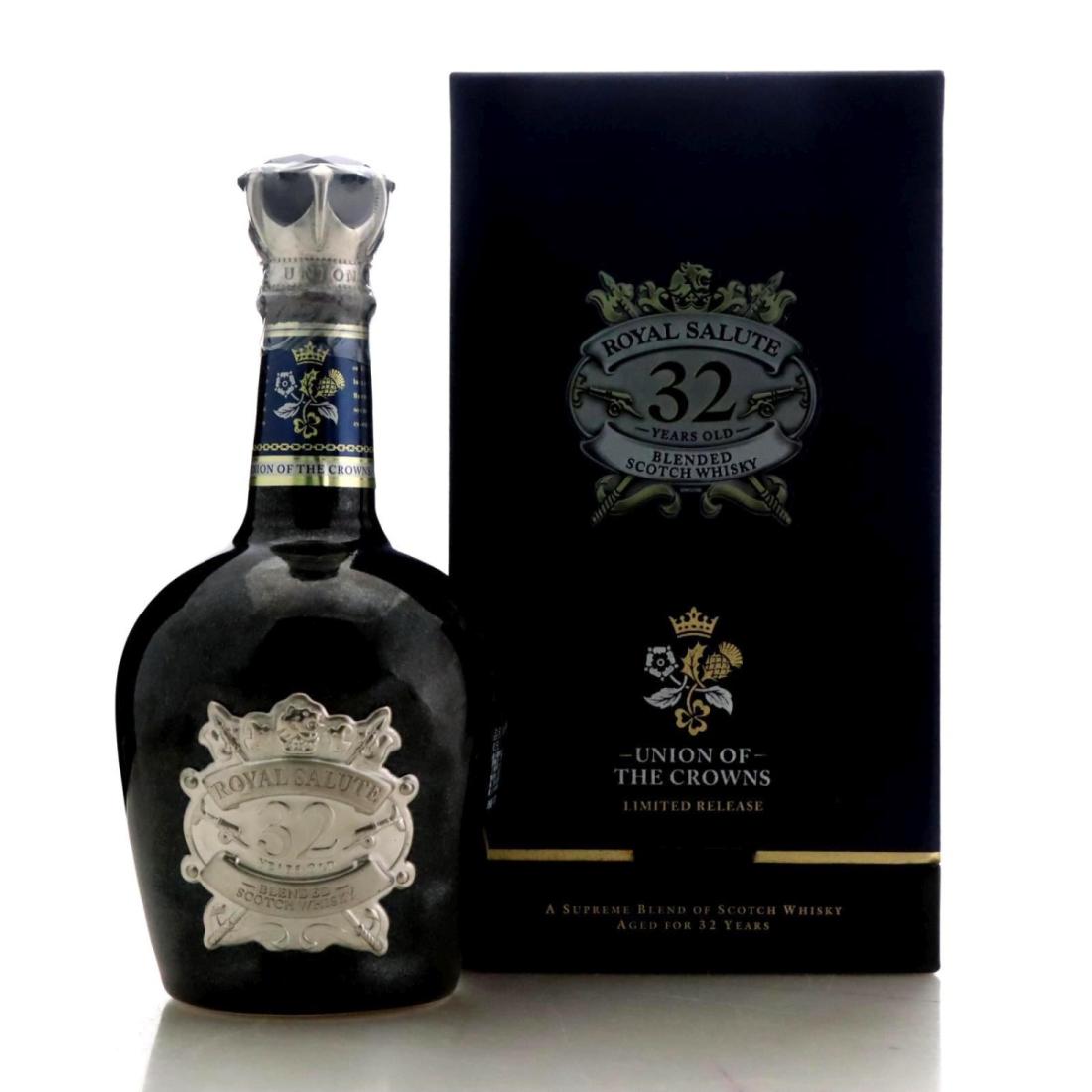 Royal Salute 32 Year Old Union of the Crowns Scotch Whisky
