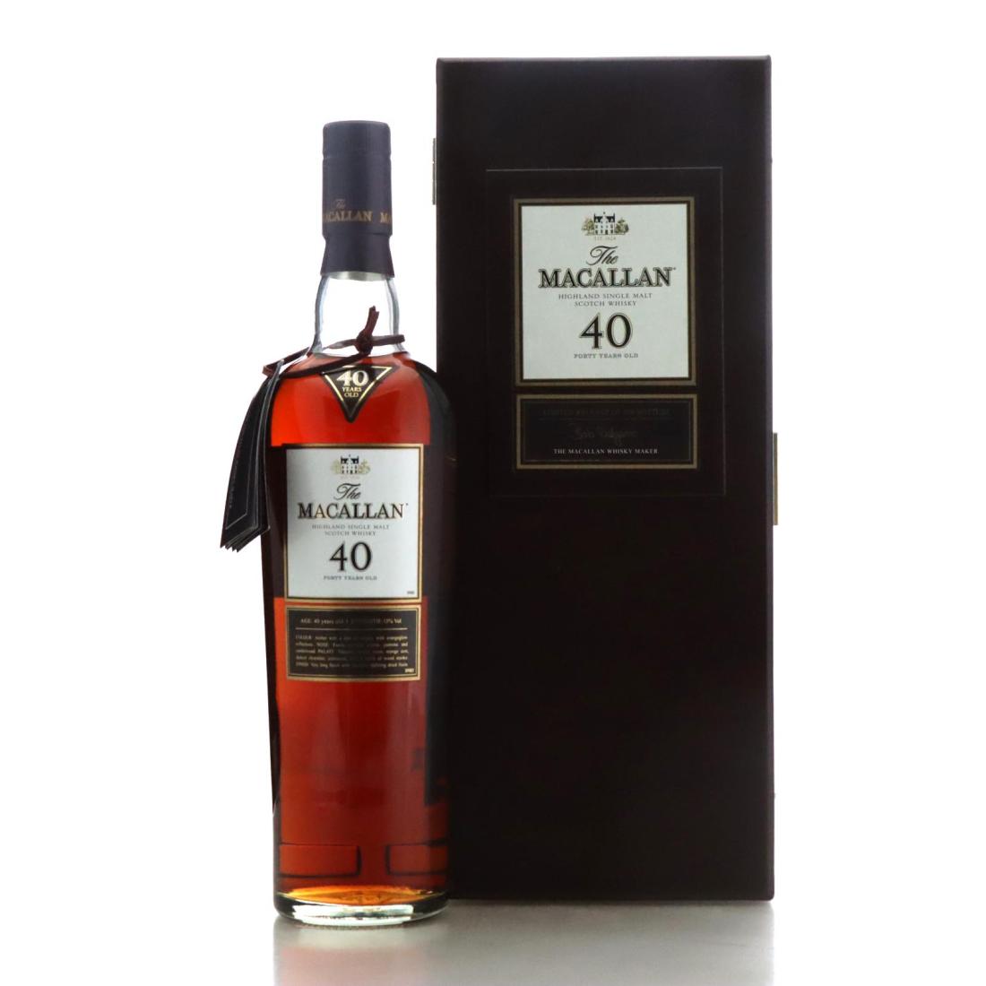 Macallan 40 Year Old