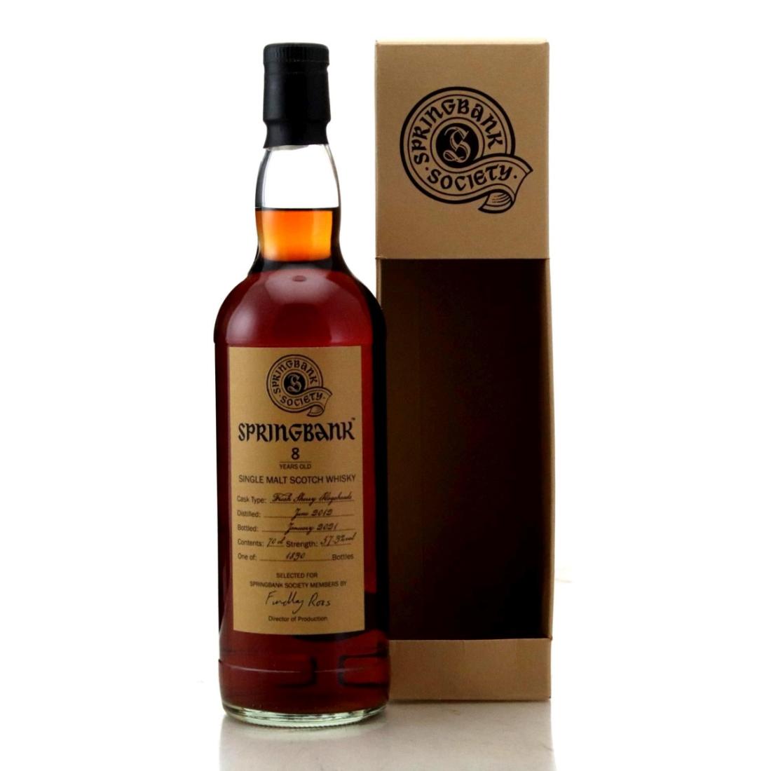Springbank 2012 Springbank Society 8