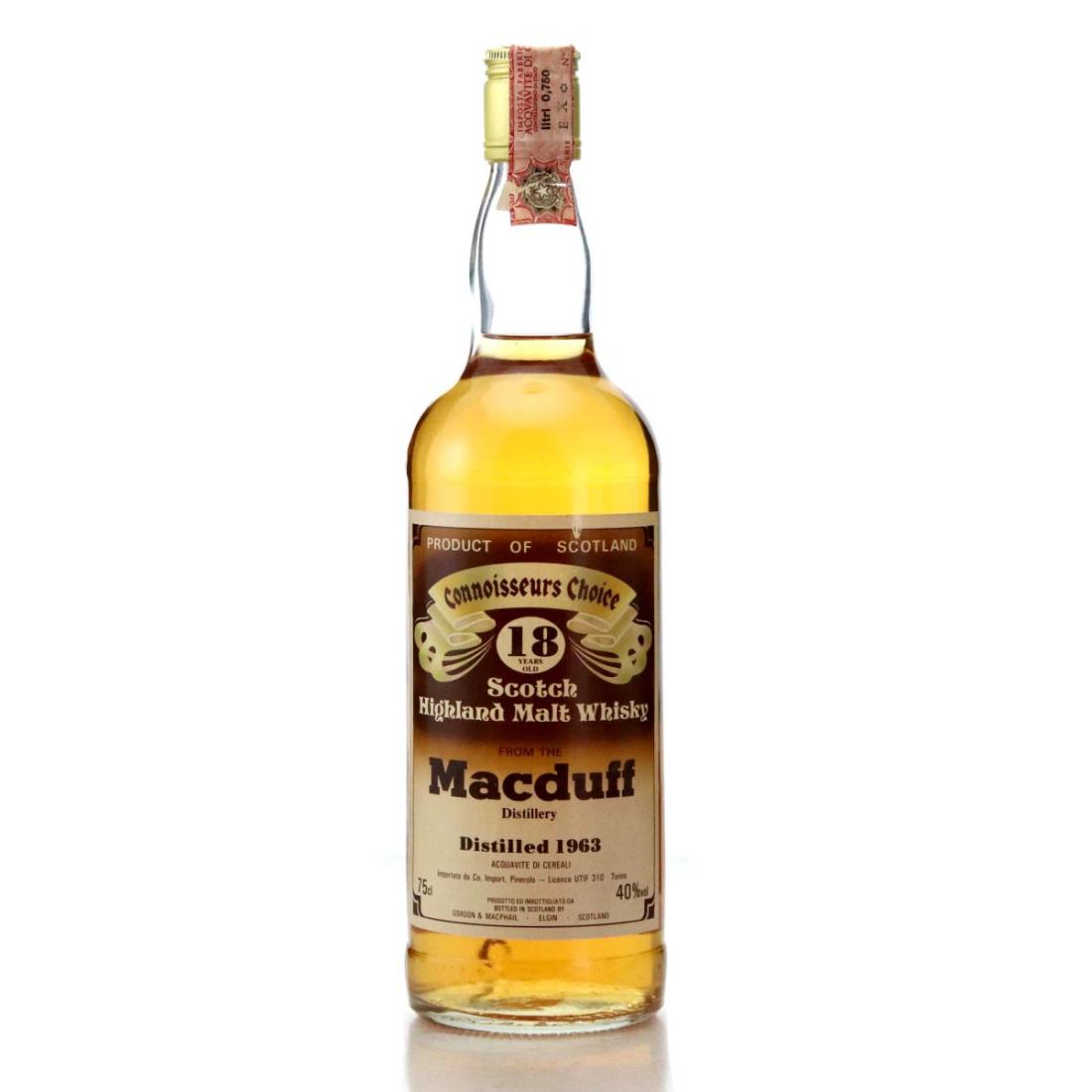 Macduff 1963 Connoisseurs Choice 18 Year Old