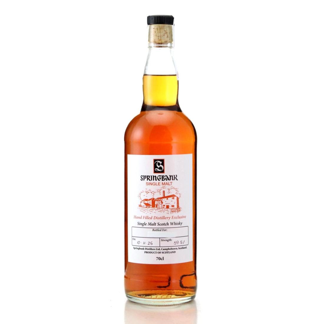 Springbank The Milroy Selection 30 Year Old Golden Strength Whisky